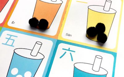 Printable Chinese Numbers Activity For Kids