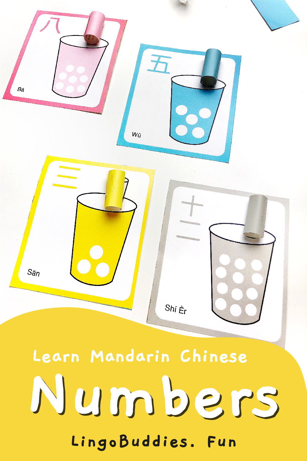 printable chinese numbers activity for kids lingo buddies