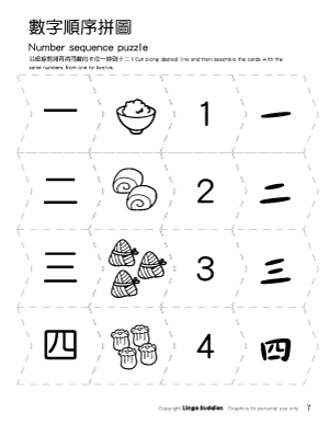 Number Sequence Puzzles 1-12