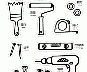 Tools Cutouts