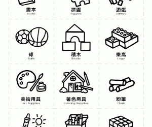 Toy Organizational Labels in Chinese