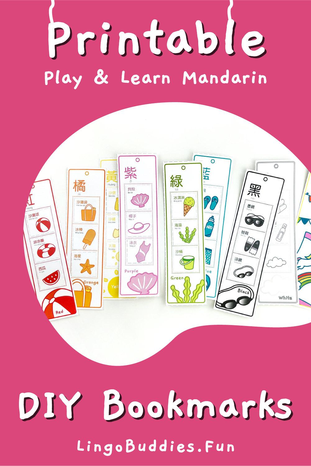 DIY Bookmarks with your kids, make reading more fun! - Namaste Switzerland