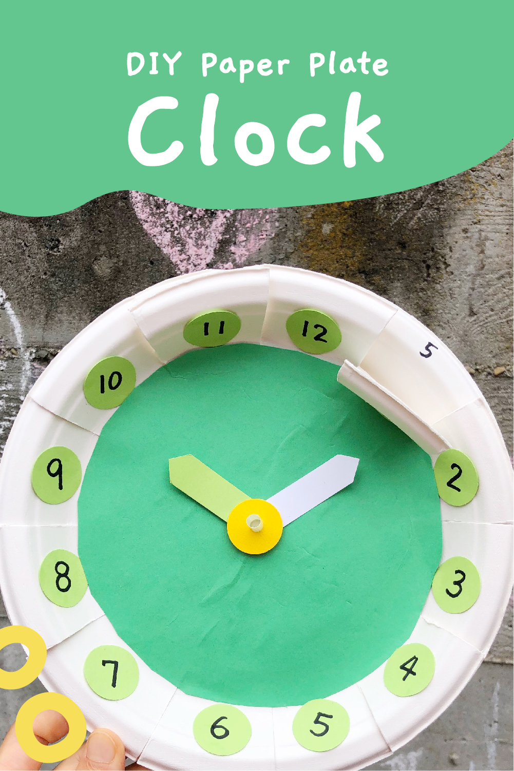 Diy Paper Plate Clock