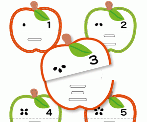 Apple Seed Chinese Number Puzzle