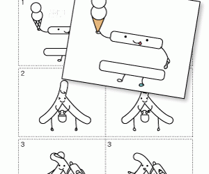 Spot the Difference: 2 Strokes Chinese Characters