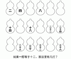Chinese Gourd Counting in 2s