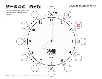 Count the Clock Minutes