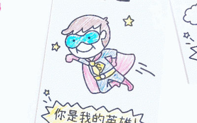 Superhero Dad Father’s Day Card Set