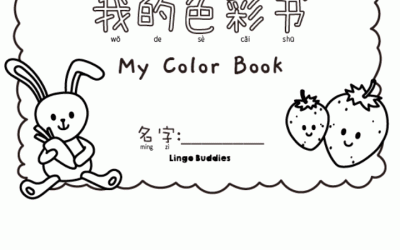 My Color Book In Chinese And English