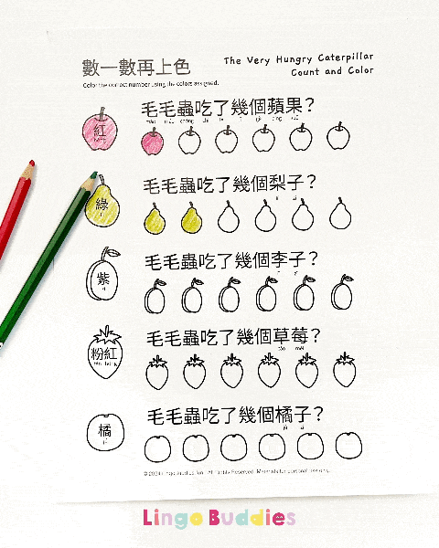 The Very Hungry Caterpillar Activity Bundle - Image 5